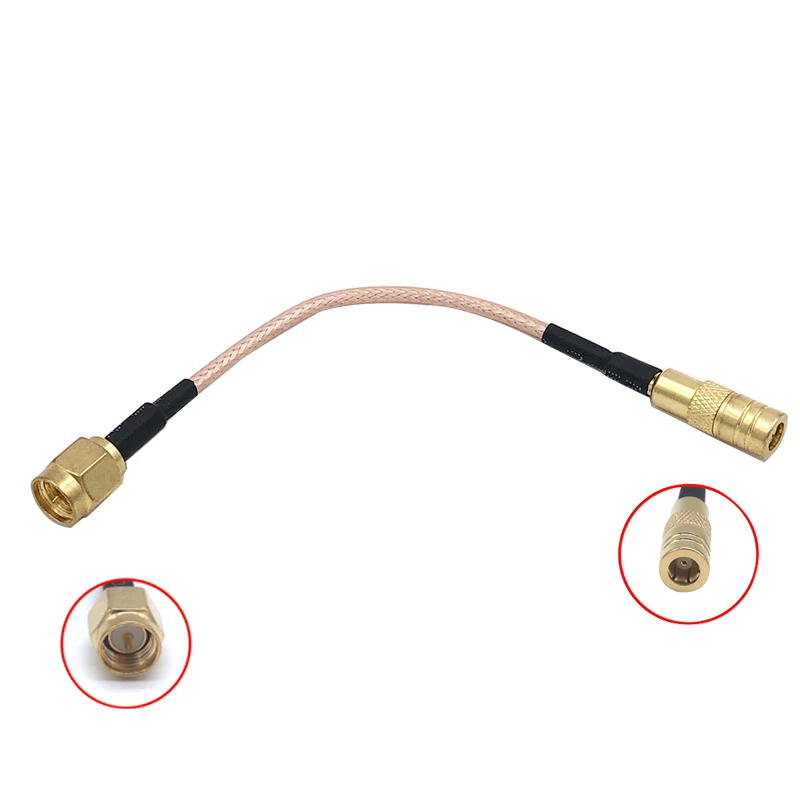 De кабель RF SMA macho a SMB mujer RG316 отрезок 15/30/50 см/1 м de crimpado La FPV 50 ohmios | Строительство и
