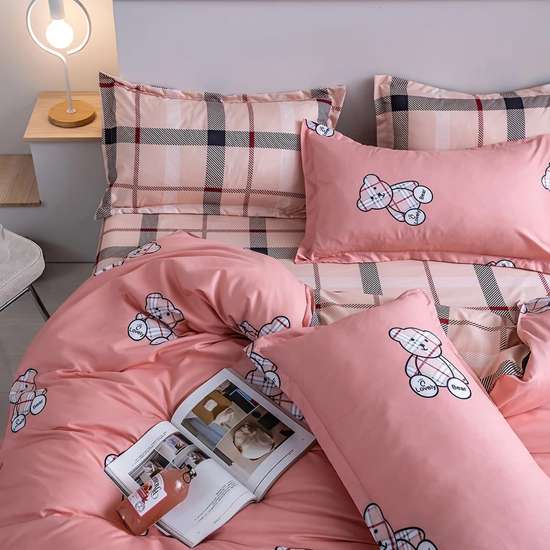

CHICIEVE 1 Printing A/B Sides Beautiful Bedding Set High Quality King Queen Twin For Family Home Comforter Cheaper Price