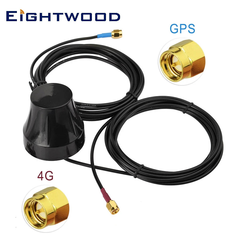Eightwood автомобиль грузовик RV gps 4G LTE Антенна для gps навигации головное устройство автомобиля телематографическая 4G LTE мобильный сотовый телефон усилитель системы