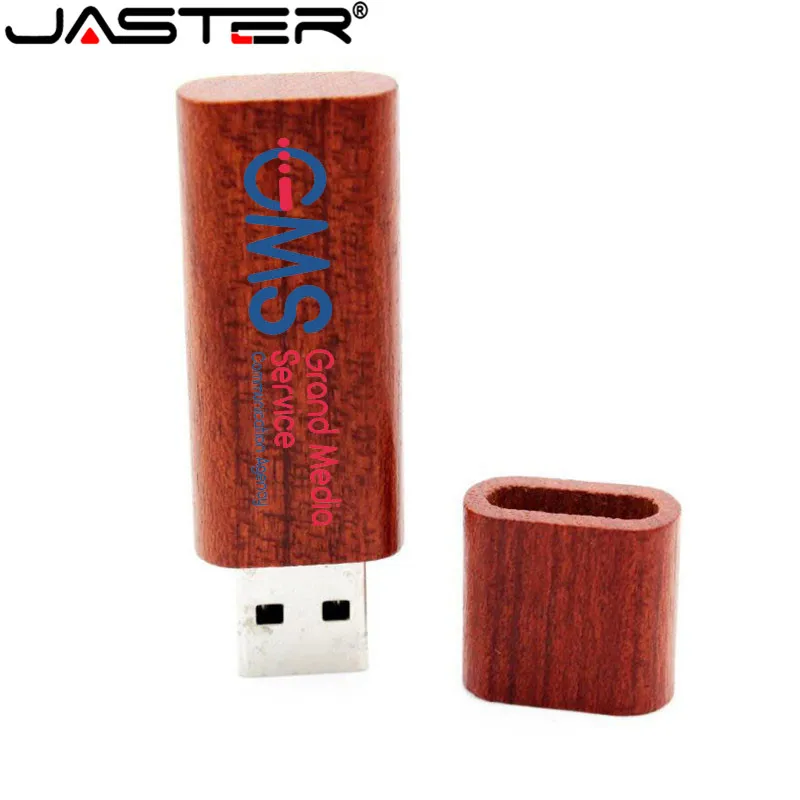 USB флеш накопитель JASTER деревянный 4/8/16/32/64 ГБ|USB флэш-накопители| |