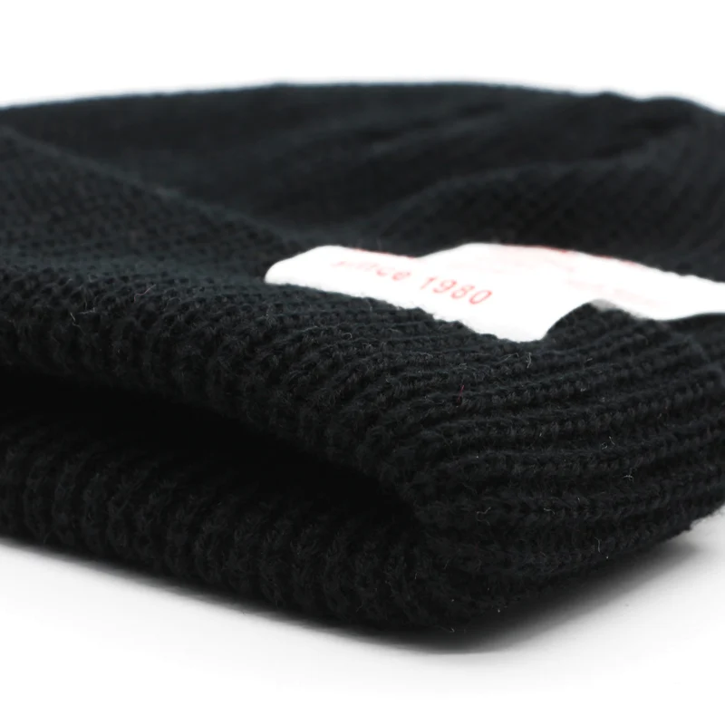 С 1980 года Женские зимние шапки для женщин вязанные с манжетами короткие дыни