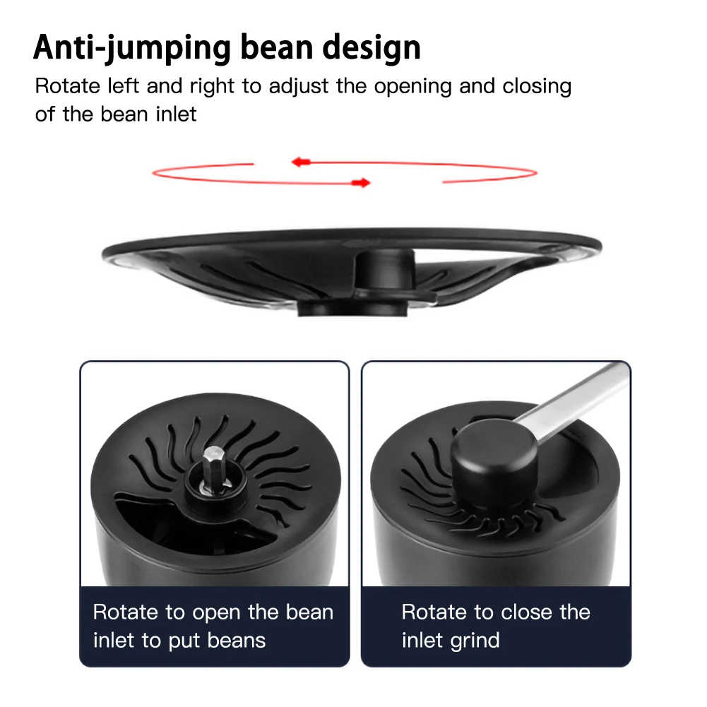 Мощная Водонепроницаемая мельница для зерен специй злаков кофейных ручная
