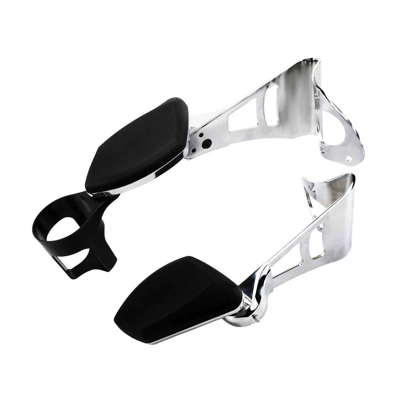 Online Trasero De La Motocicleta Ajustable De Brazo Descansa W/sostenedor De Taza Para Harley Touring Camino Deslizamiento Tri Glide Electra Glide 2014-2020