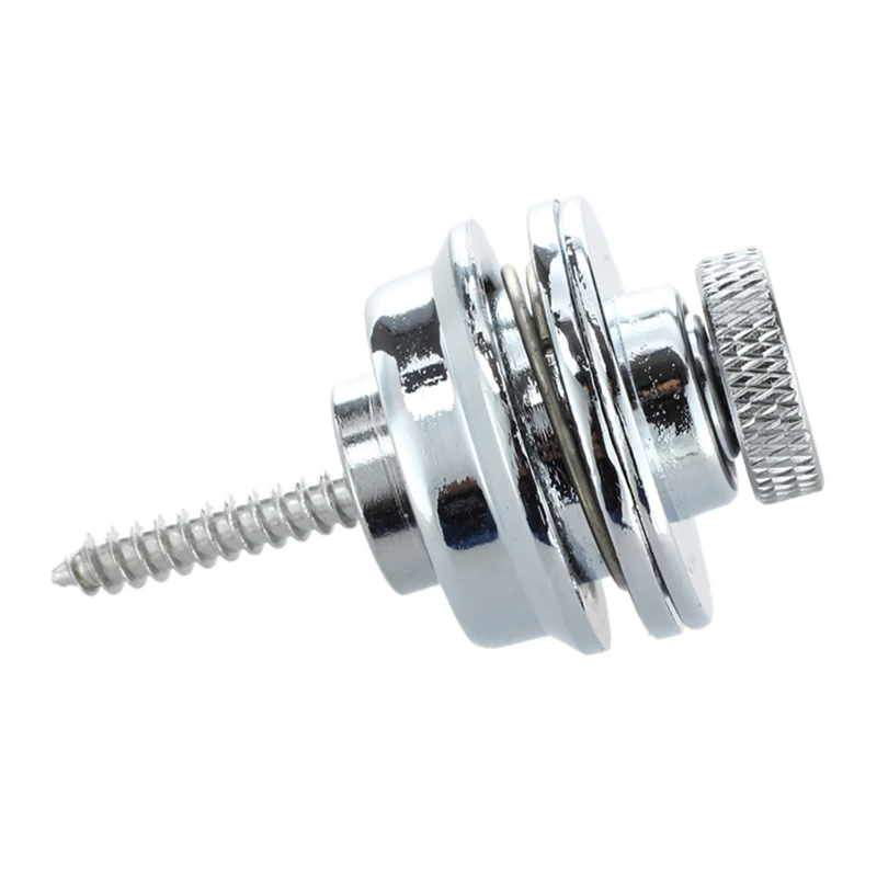 

Flat Head Chrome Strap Lock for Electric Guitar