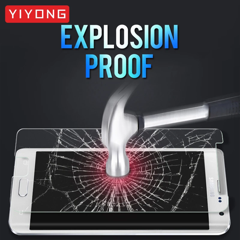 YIYONG 2.5D прозрачный класс для Samsung Galaxy Note 5 Note5 закаленное стекло Защита экрана S7 S6 S5 S