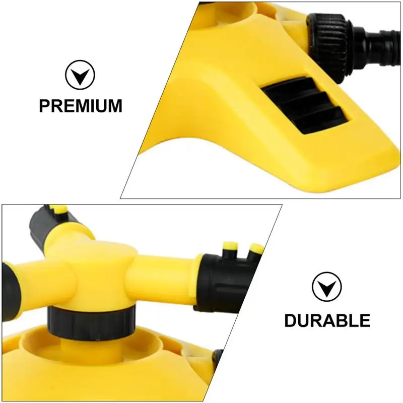 

2 Pcs Practical Lawn Sprinkler 360 Rotating Sprinkler Garden Irrigation System