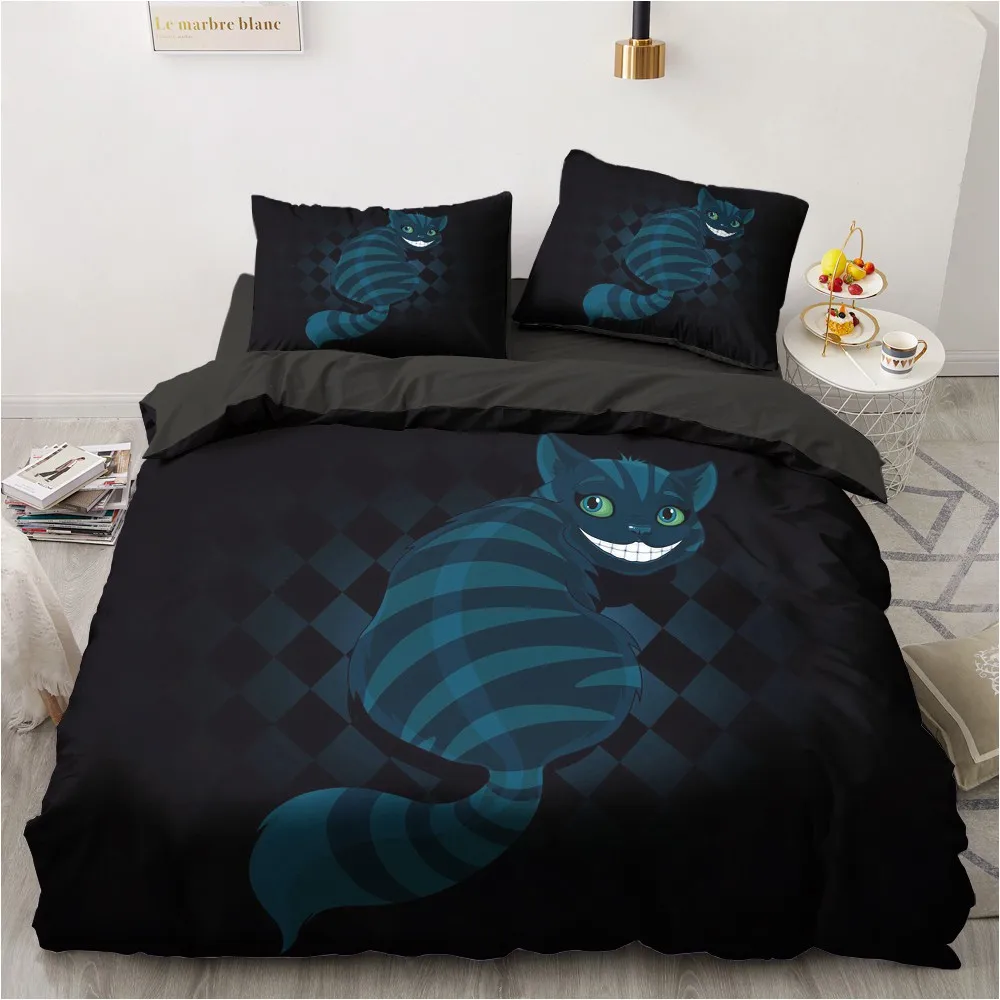 

3D Custom Design Snake Quilt Cover Sets Bedding Set Comforther Case Pillow shams King Full Double Single Size Gray Home Textile