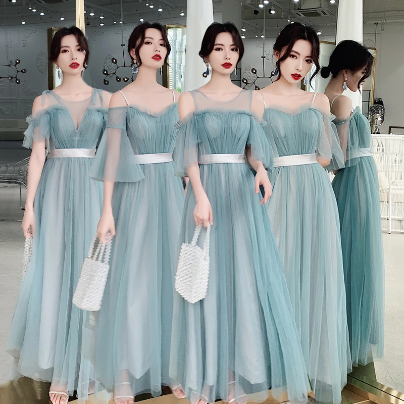 

Светильник, синее длинное платье подружки невесты, женские свадебные платья для женщин, платье подружки невесты es 2020, платье для свадебной в...