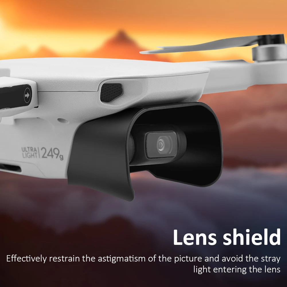 

Classic Colors Simple Enduring Lens Hood Anti-glare Gimbal Lens Protective Cover Sunshade for DJI Mavic Mini