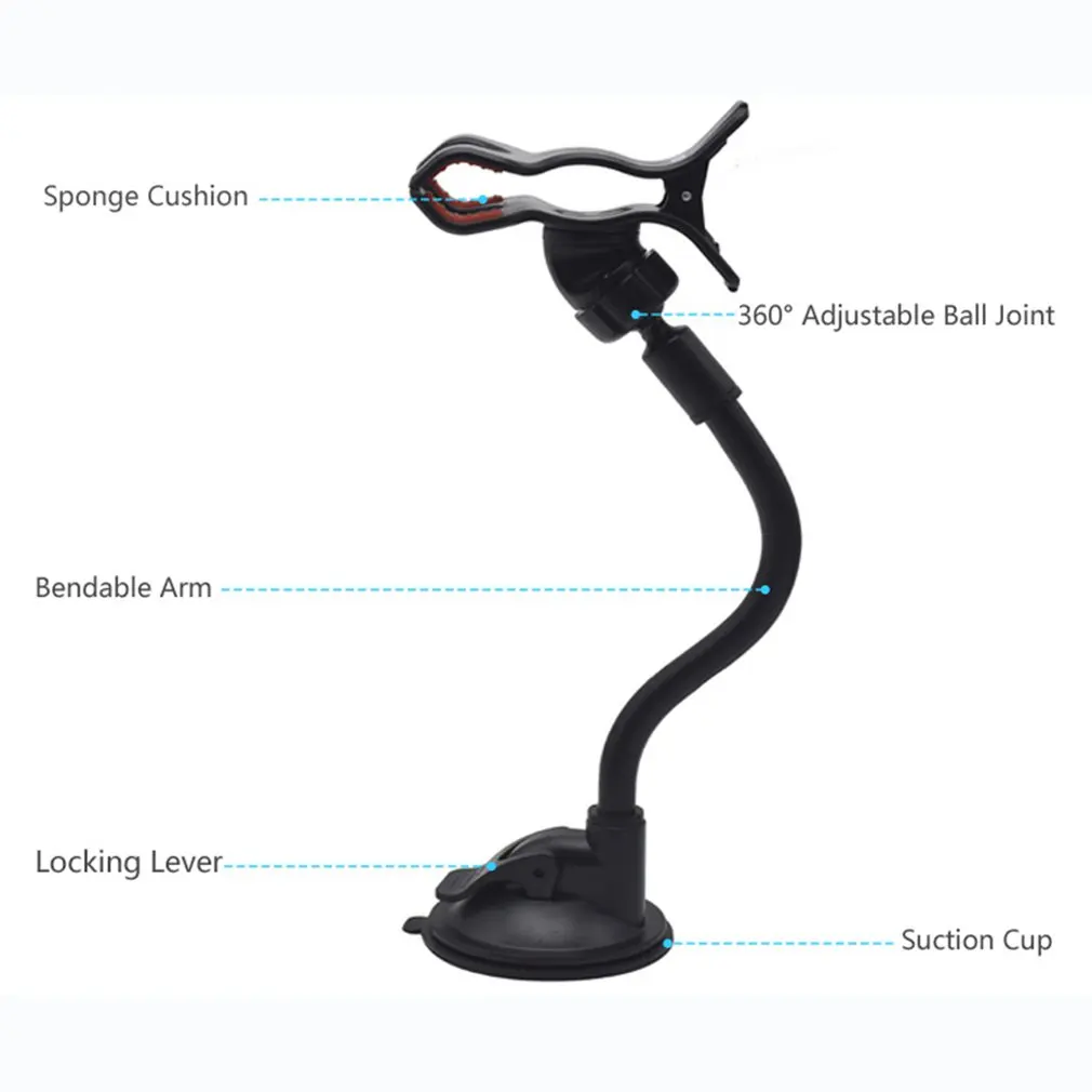 

In-Car Clip Double Clip Center Console Instrument Panel Multi-Function Universal Suction Cup Adjustable