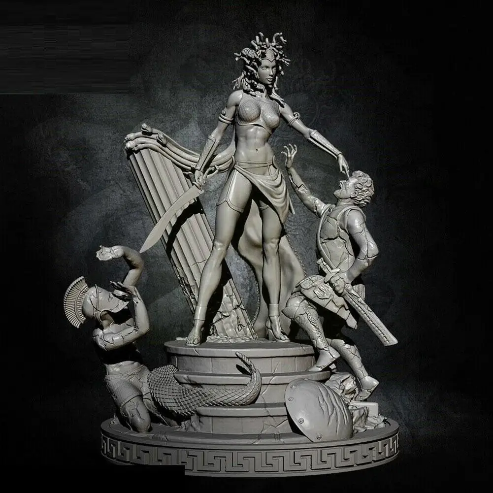 1:32 Scale Resin Figure Unpainted Model Kit Unassambled Queen Collect Medusa Q6h7 | Игрушки и хобби