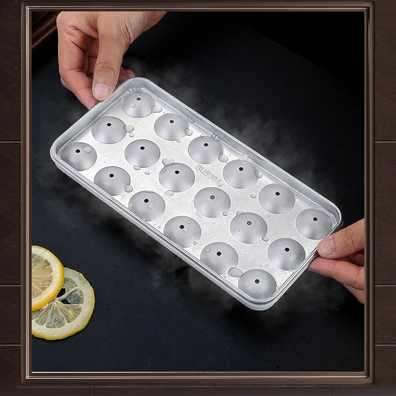 

304 Ice Lattice Mould Ice Ball Toolbar Ice Block Jelly Mould With Ice Cover Home Bar Party Kitchen Whiskey Cocktail DIY Ice Box