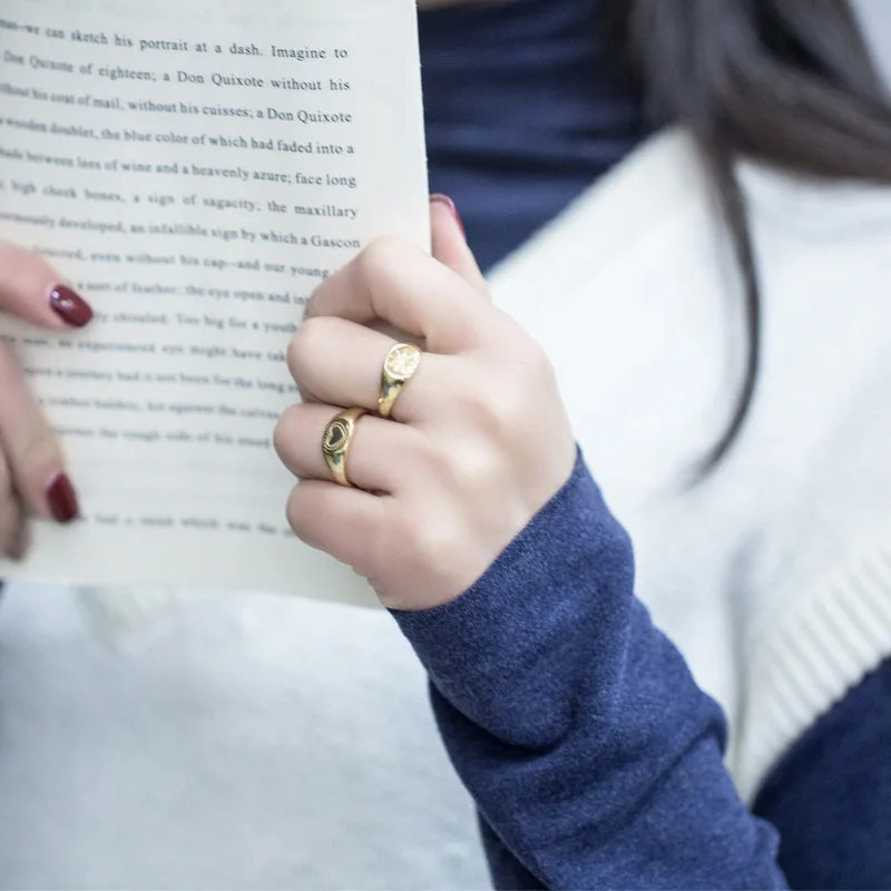 Женское кольцо из серебра 925 пробы с золотым покрытием|Кольца| |