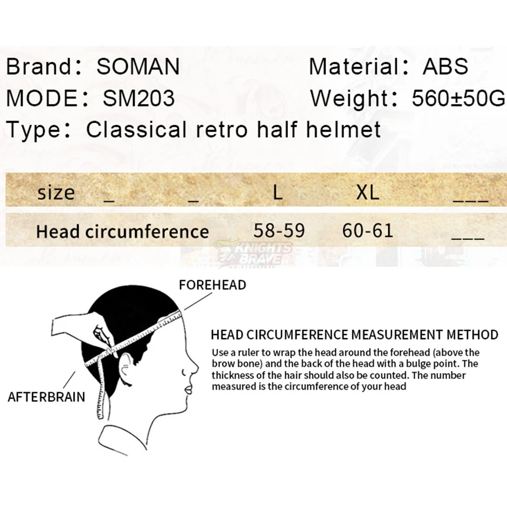 

Soman Vintage Retro Motorcycle Helmet Men Women Half Face Casco Moto Summer Motorbike Scooter Helmet Moto Helmet