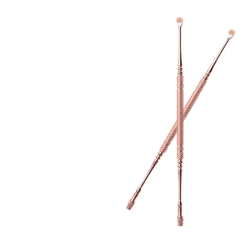 

1PC Double-ended Stainless Steel Spiral Ear Pick Spoon Ear Wax Removal Cleaner Ear Tool Multi-function Portable