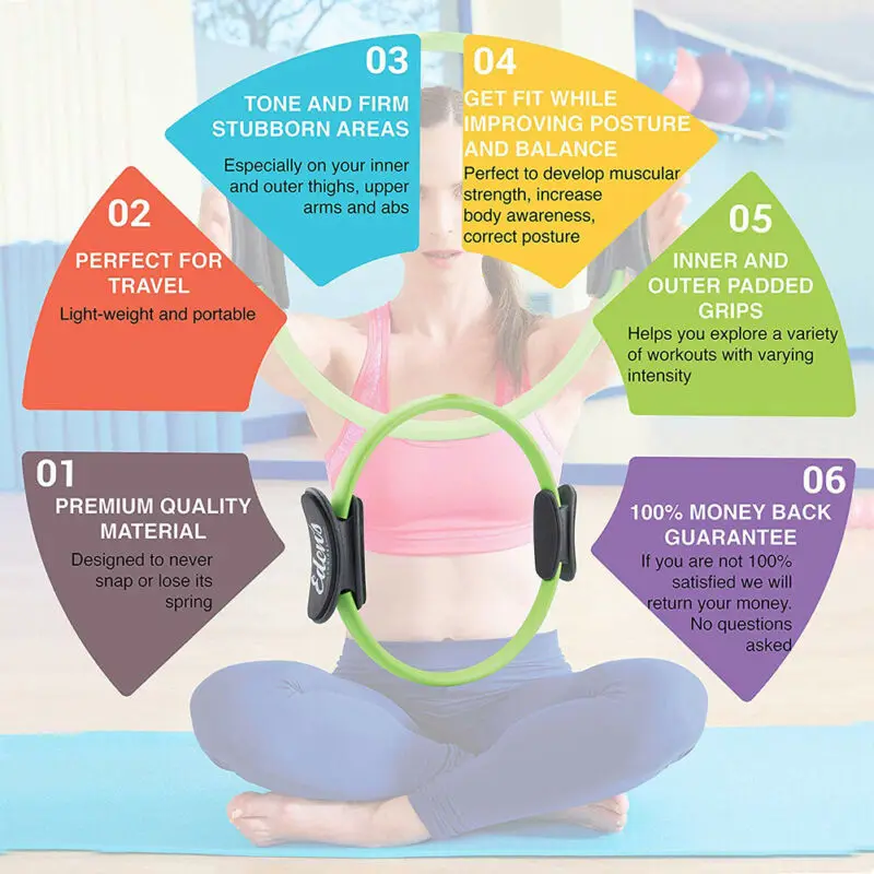 Новинка 2020 мужское и женское кольцо для пилатеса взрослых 14 дюймов