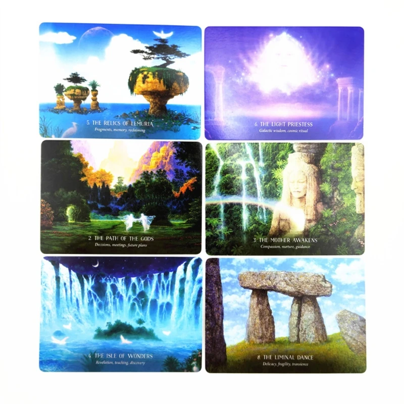 44 карты Deck Oracle of the Hidden Worlds полностью английские семейные вечерние настольные