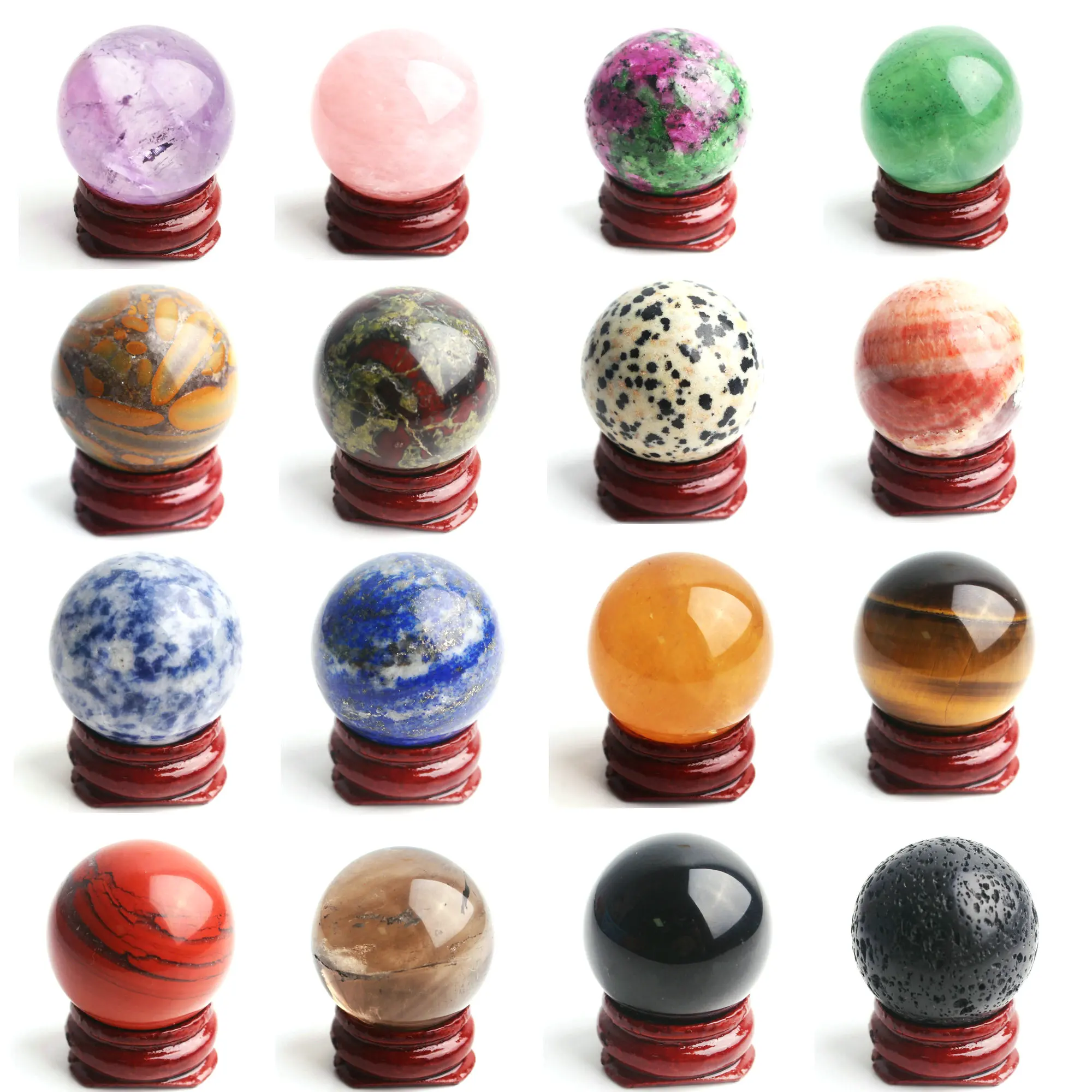 

1 шт. 30 мм Шар из натурального хрусталя полированный шар украшение для дома Изысканные Подарки сувениры