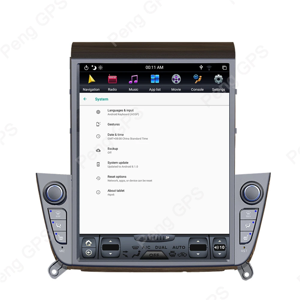 4G+ 64G PX-6 Android 8,1 Тесла вертикальный экран для hyundai IX35+ аудио плеер в тире Carplay 1920*1080 gps навигационный блок