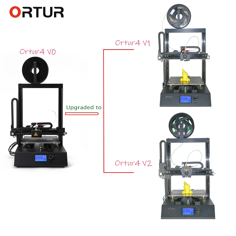 Ortur Factory Ortur4 V2 V1 Upgraded Impresora 3d High Print Precision FDM Printer Glossy Hotbed Sticker Affordable Drucker | Компьютеры и
