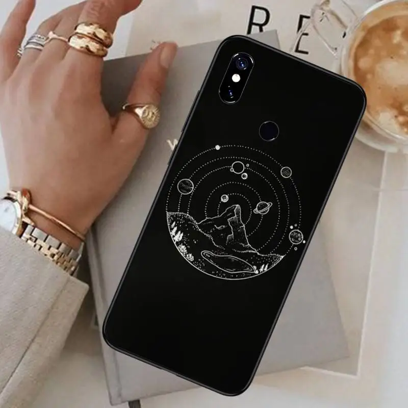 

Line Art Face Abstract Pattern Phone Case For Xiaomi Redmi note 7 8 9 pro 8T 9S Mi Note 10 Lite pro