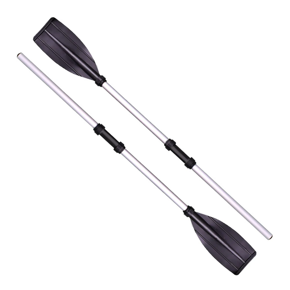 

2 PCS Kayak Paddles Aluminum Alloy Lightweight Detachable Float Afloat Oars for Canoeing Kayaking Rafting Inflatable Boat