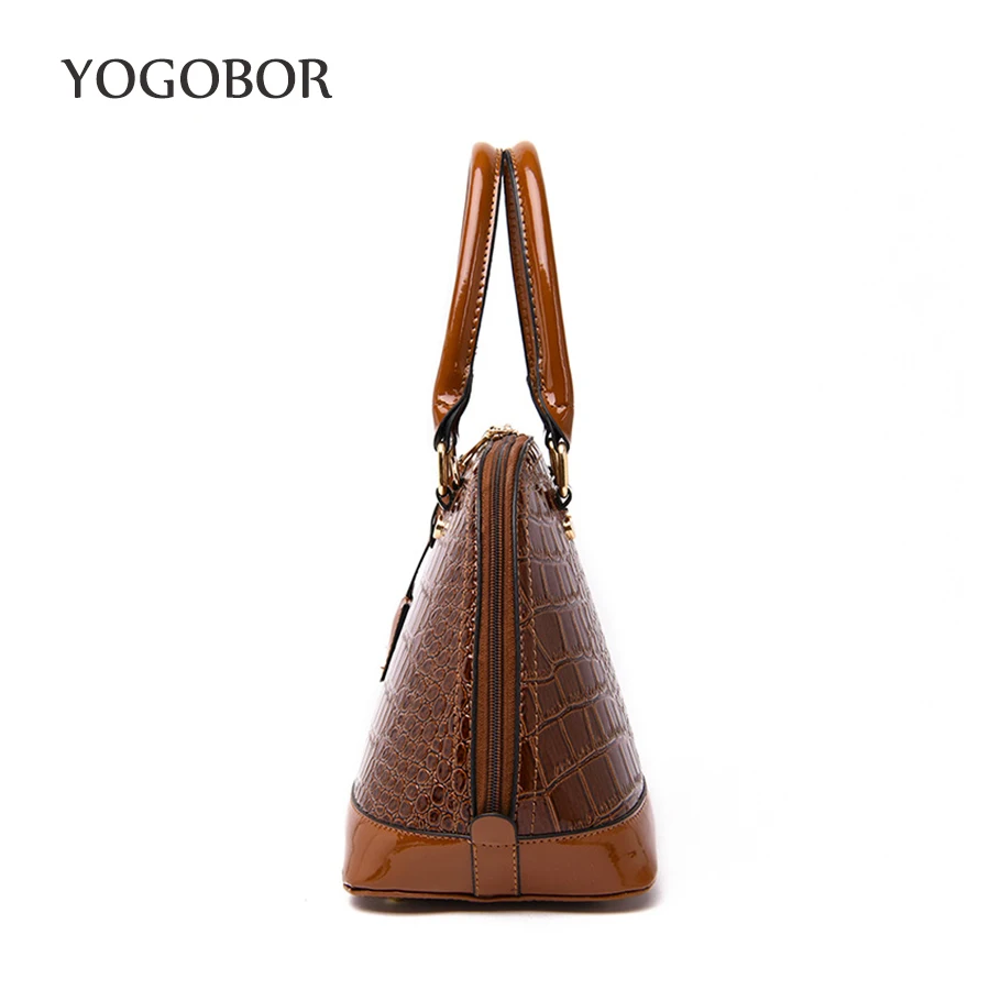 Модная крокодиловая сумка женская дизайнерская высокого качества из