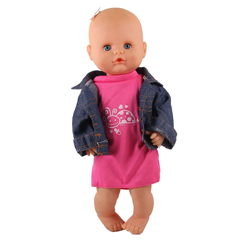 coat and dress 13 дюймов Nenuco Кукла Одежда Nenuco y su Hermanita оранжевый спортивный костюм с шляпой и носки для куклы аксессуары для 35 см nenuco кукла - Цвет: coat and dress
