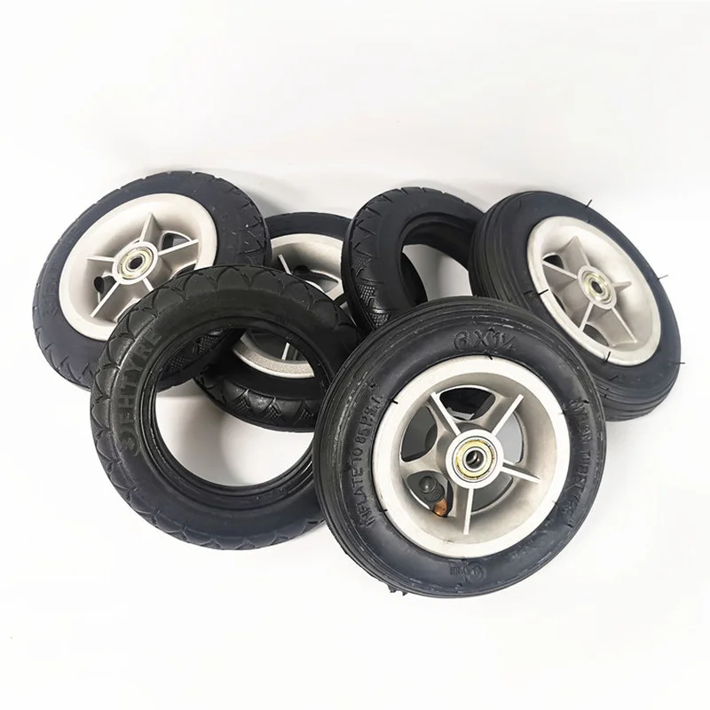 

Electric Scooter 6X1 1 / 4 Solid Tire 6 Inch (150-32) Inner Tube Outer Tube Integrated Explosion Proof Tire Thickening