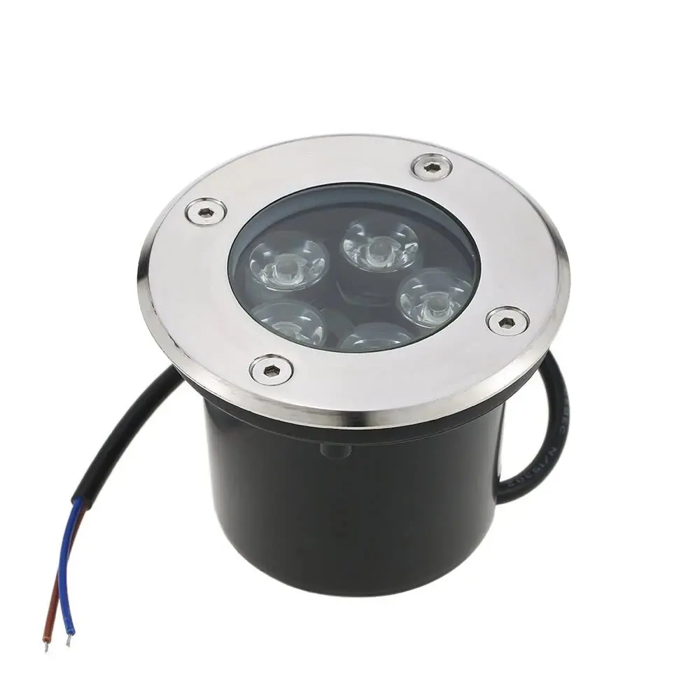 

LED Underground Lamp 3W 5W Waterproof Floor Light Outdoor Ground Spot Landscape Garden Path Buried Yard 85-265V DC12V IP68