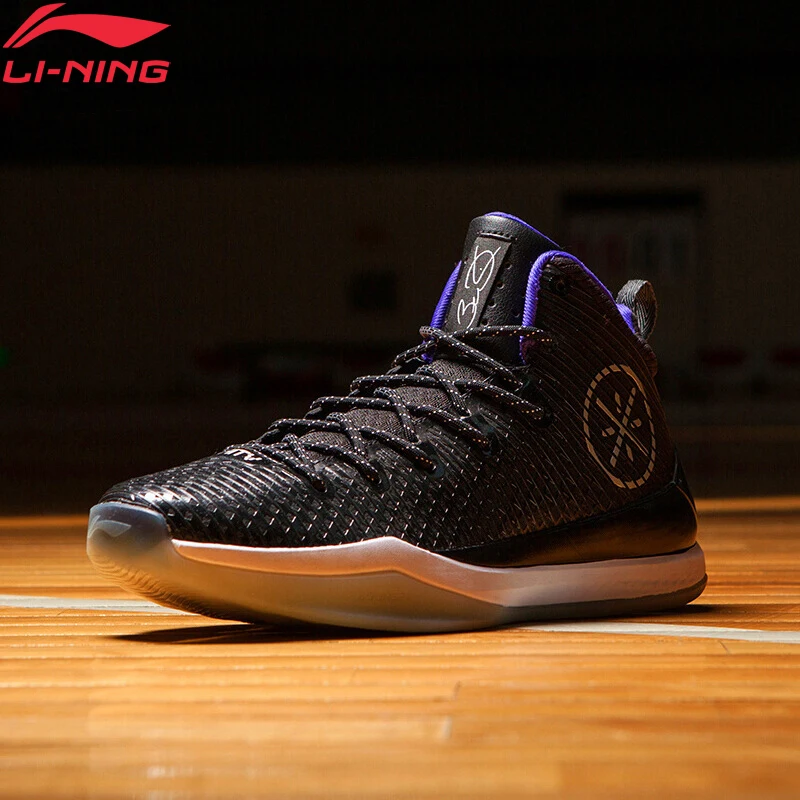 Li Ning/Мужская Баскетбольная обувь все в команде 5 Уэйд противоскользящая