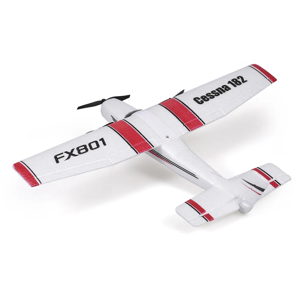 20 минут время полета FX801 RC самолет Cessna 182 2 4 ГГц 2CH для дистанционно управляемого