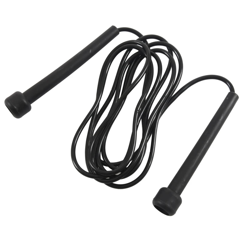 5 мм Скакалка скоростная Спортивная 2 7 м черная | Игрушки и хобби