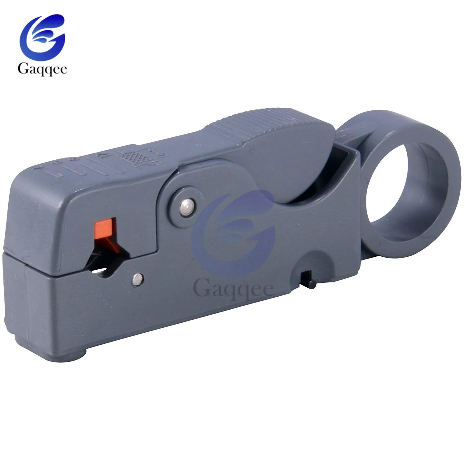 Household Multi Cutter Tool Rotary Cable Stripper Adjustable Double Blades RG6/59 Wire Stripper Automatic Cable Cutter Pliers