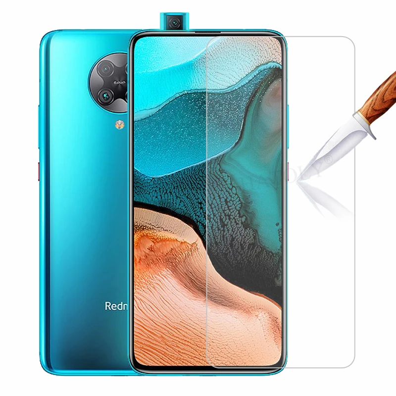 2 uds vidrio en Realme XT vidrio templado para Oppo Realme XT protector de pantalla del tel&eacute;fono ultrafino vidrio protector para Oppo Realme XT-0
