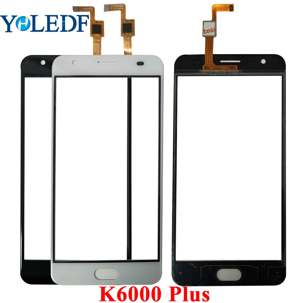 TP Для Oukitel K6000 Plus Сенсорная панель Сенсорный экран дигитайзер передний Датчик