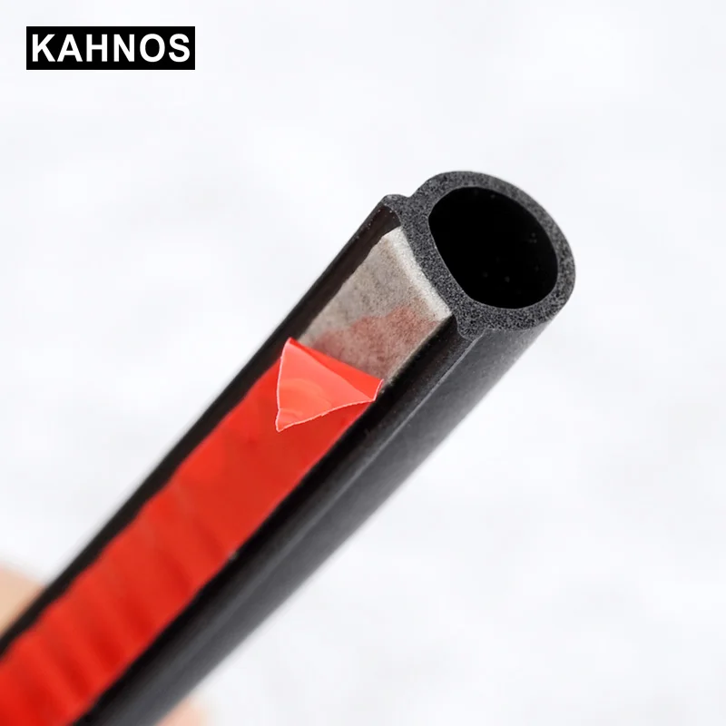 

Small D Car Door Seal Weatherstripping Universal Weather Strip Car Sound Insulation Sealing Rubber Strip Anti Noise For Car