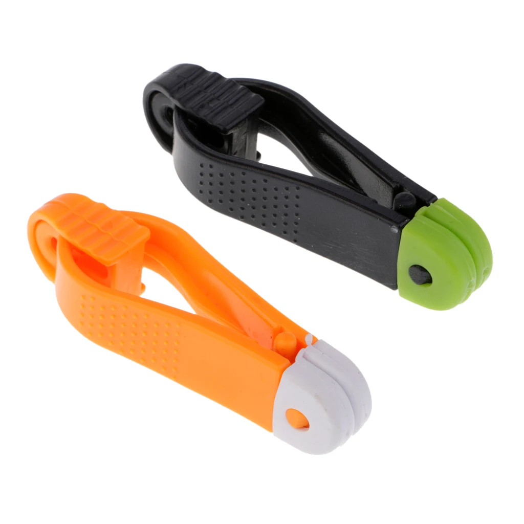 Mini Power Grip Trolling Release Clip Snap Weight Planer Board 2-1/2inch Black/Orange | Спорт и развлечения