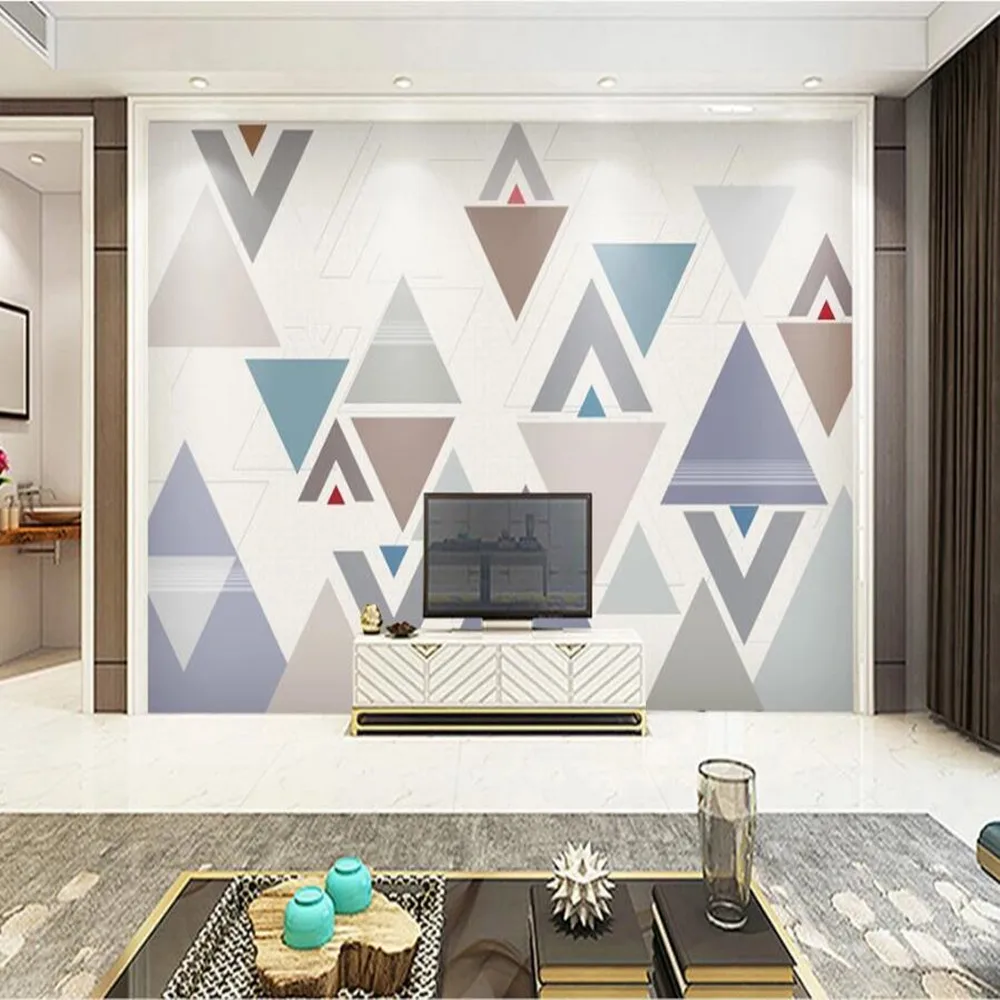 Большие настенные 3D обои milofi на заказ простой европейский стиль ручная роспись