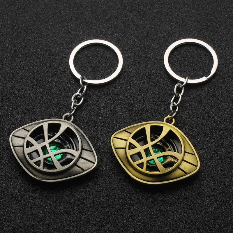 Новые фильмы доктор странные Брелки Подвески Мститель 3 Dr. Stranna Steve Green Crystal Agamotto Eye