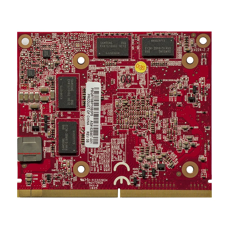 Видеокарта Radeon HD5650 HD5650M 215-0757056 GDDR3 1 ГБ с X-кронштейном для HP TouchSmart 610 100% ТЕСТ ОК -