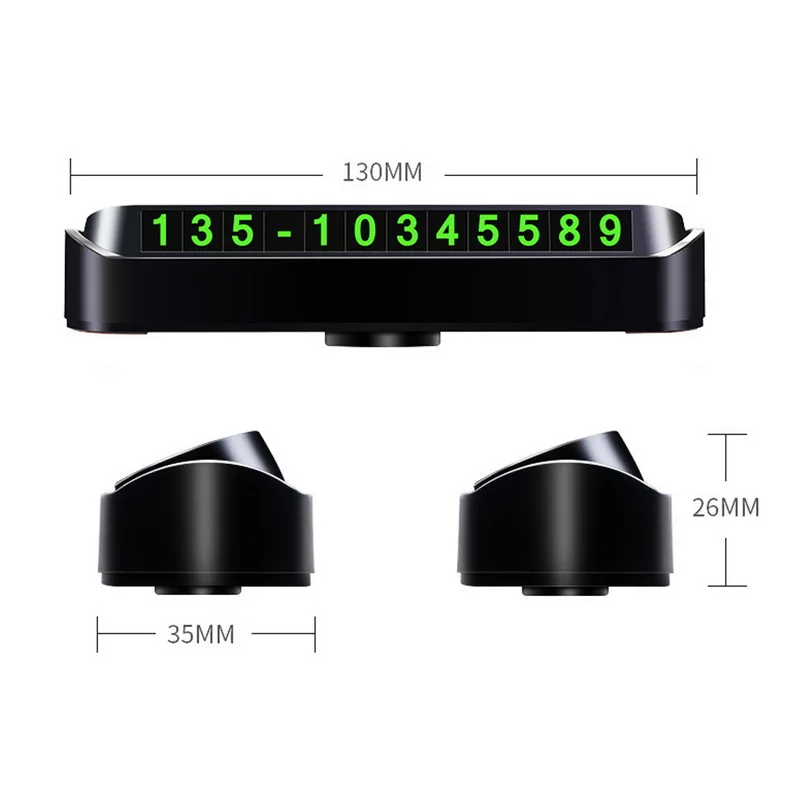 Автомобильная парковочная карточка с номером телефона для mazda 6 atenza vw golf r mk7 polo gti