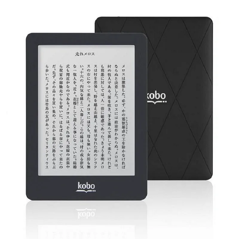 Читатель книг Kobo glo N613 e ink 6 дюймов 1024x768 2 Гб передний светильник WiFi Reader