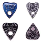 Таинственный Шарм Ouija булавка брошь колдовство языческий готический Хэллоуин вечерние Декор