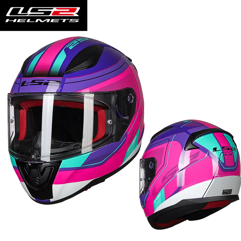 LS2 FF353 full face motorcycle helmet ABS reinforced shell KIDS HELMET XS man woman racing motorbike helmet ECE approval