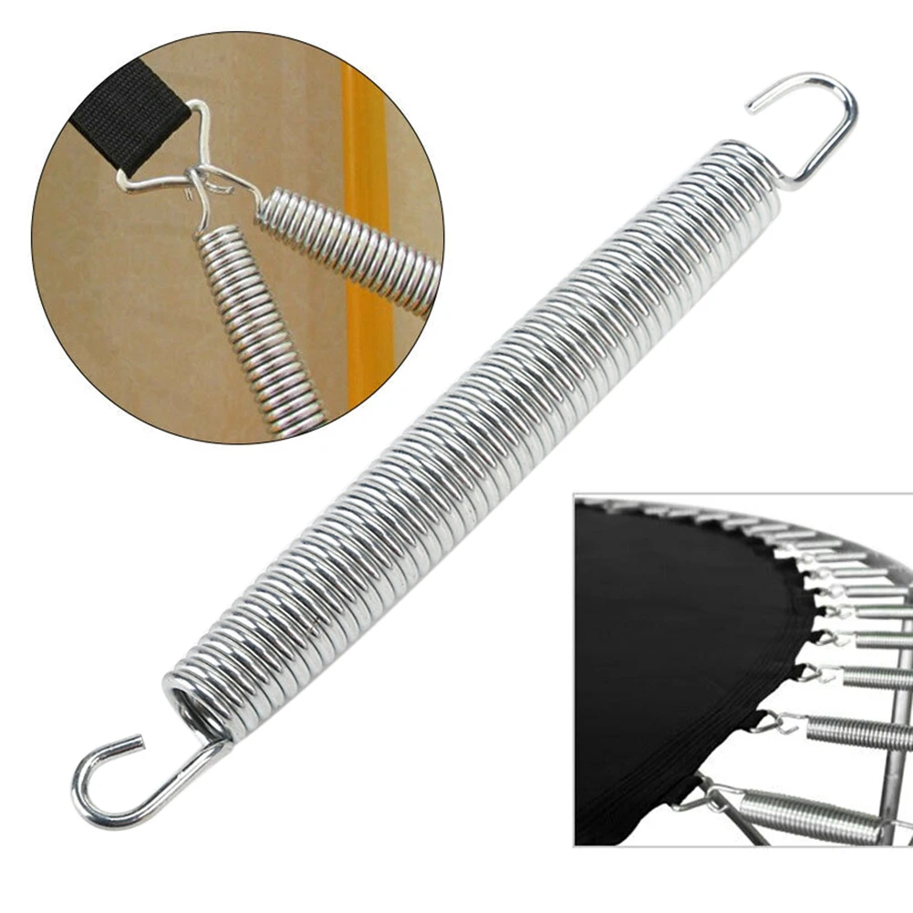 

10 шт., сверхмощный двойной крючок, легкая установка, пружина для батута, антикоррозийный, спортивный многоцелевой инструмент для прыжков, ул...