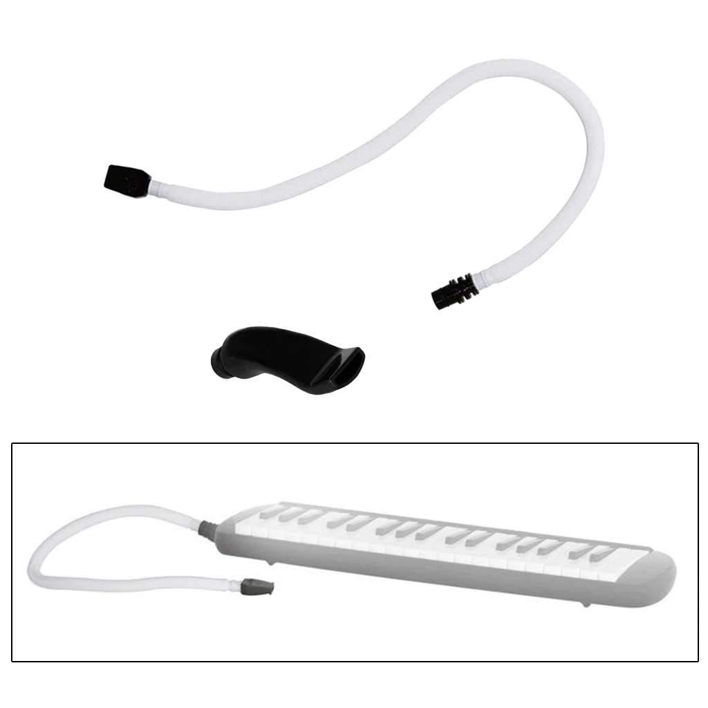 

32/36/37 Key Plastic Flexible Melodica Blowpipe Tube Parts Replacement