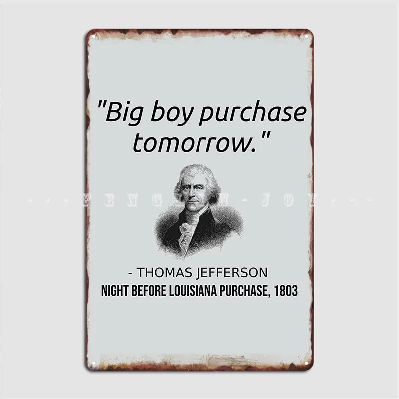 Забавный плакат с изображением Томаса Джефферсона из США, учителя истории, металлический плакат, клубный винтажный Настенный декор, вечерние жестяной плакат Забавный плакат с изображением Томаса Джефферсона из США, учителя истории, металлический плакат, клубный винтажный Настенный декор, вечерние жестяной плакат