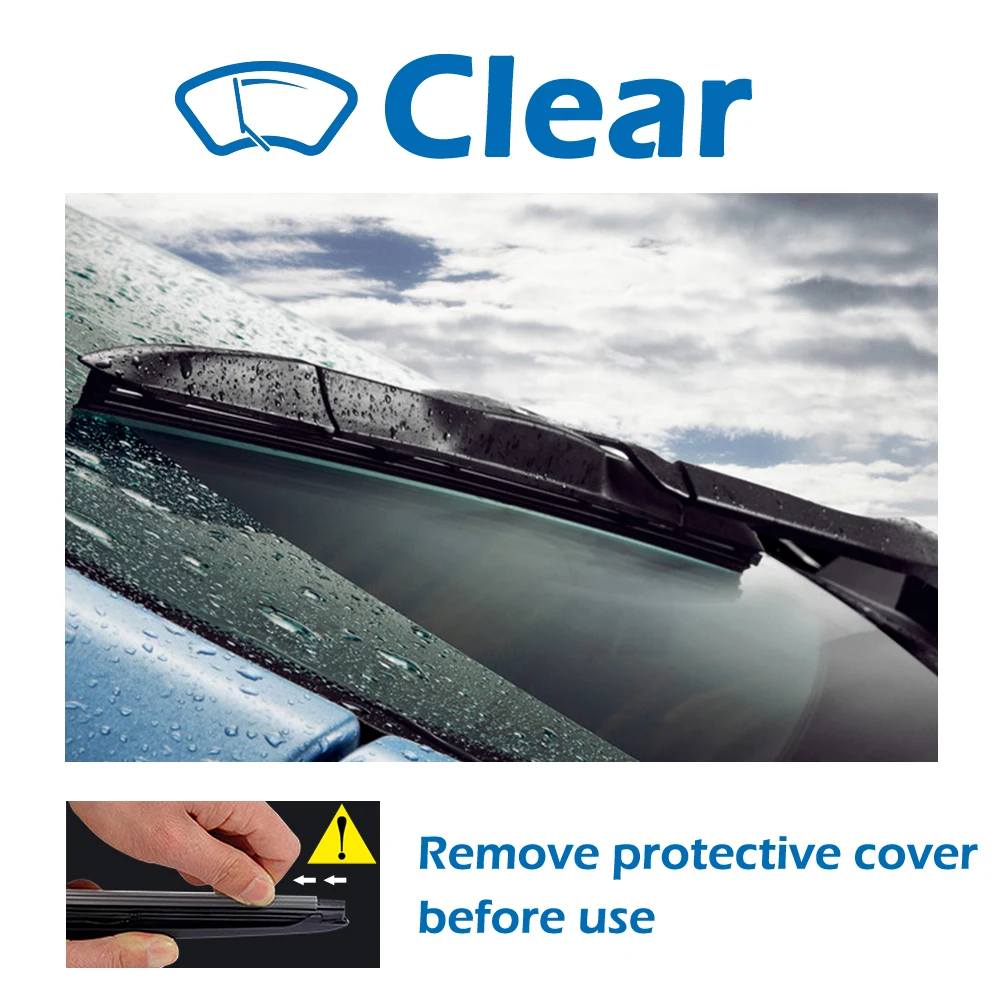 MIDOON Hybrid Wiper Blades for Toyota 4Runner 1995-2016 Fit hook Arms 2003 2004 2005 2006 2007 2008 2009 | Автомобили и мотоциклы