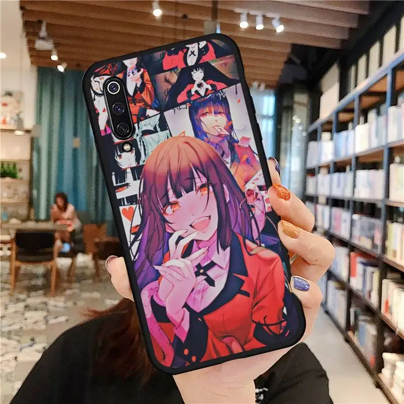 

Kakegurui Jabami Yumeko Japan Anime Phone Case For Xiaomi Redmi 7 9t 9se k20 mi8 max3 lite 9 note 8 9s 10 pro